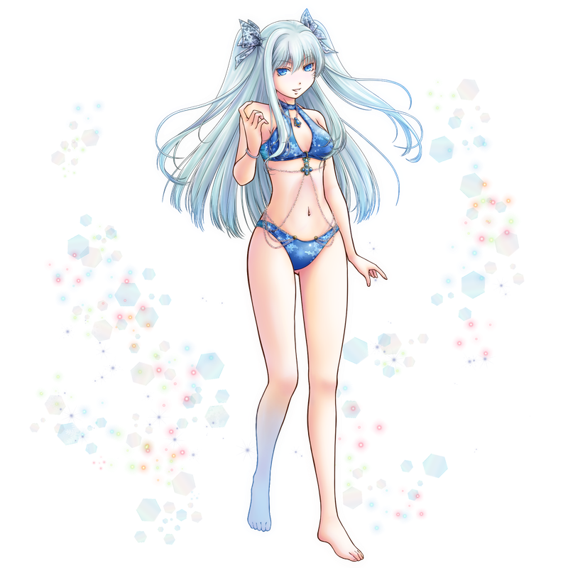 【水着】氷の誘惑