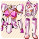 【星幽塔】星の超娘子アーマー 