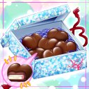 人魚のうろこチョコ 