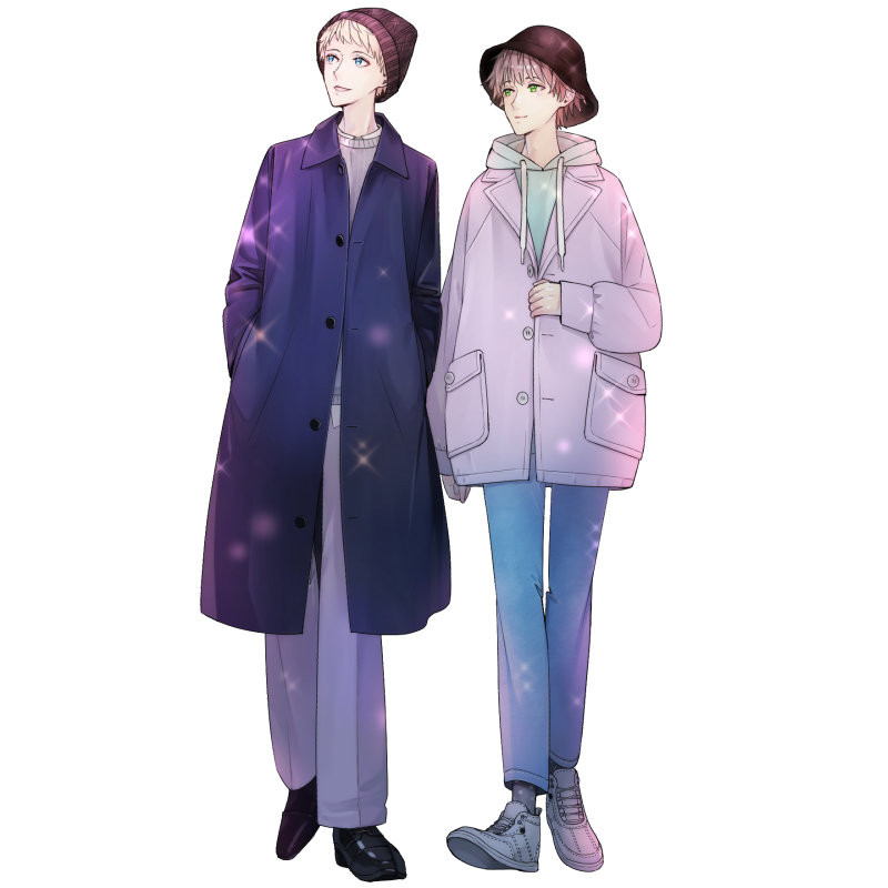 イルミネーションデートコーデ