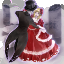 【ハロウィン】亡霊少女と骸骨紳士