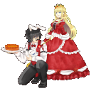 【ハロウィン】ハートの女王様と白ウサギ