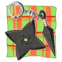 手裏剣＆くないキーホルダー