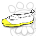 寝子島小学校の上履き