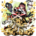 【ソシャゲ風】力と富の番獣たるネコヤシキ