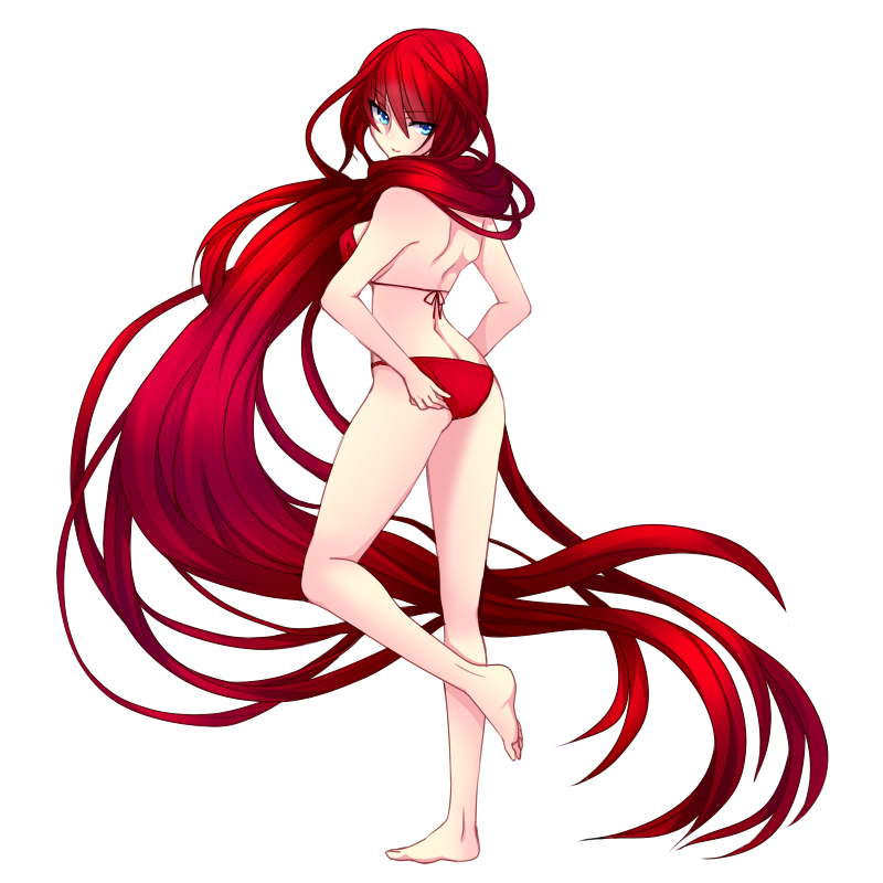 【夏の赤髪魅惑の百合魔人】