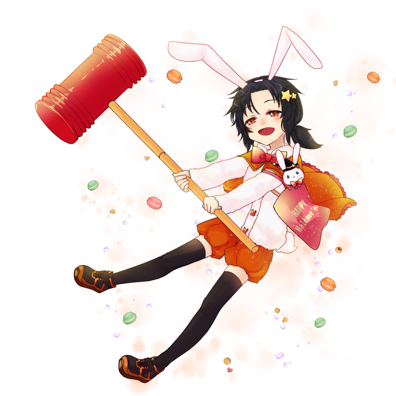 【ハロウィン】月からまぎれたウサギさん！