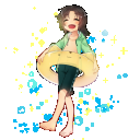 【夏も楽しい】ゆるふわ水着姿！