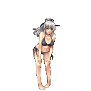 【水着コンテスト】用全身イラストＳ