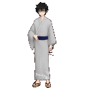 【花浴衣】モモノハナ