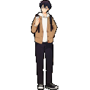 【秋】私服全身イラスト