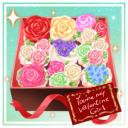 ＜拡大版＞フラワーカップケーキ