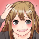 照れ笑い