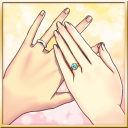 思い出と愛情の指輪