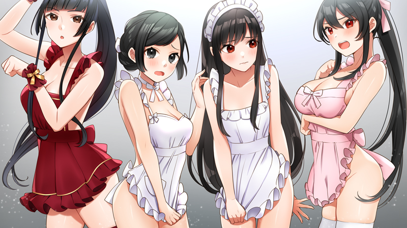 裸エプロンで【ハッピー】！？