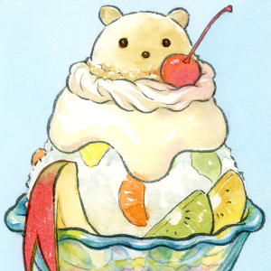 ＜拡大版＞かき氷パフェ