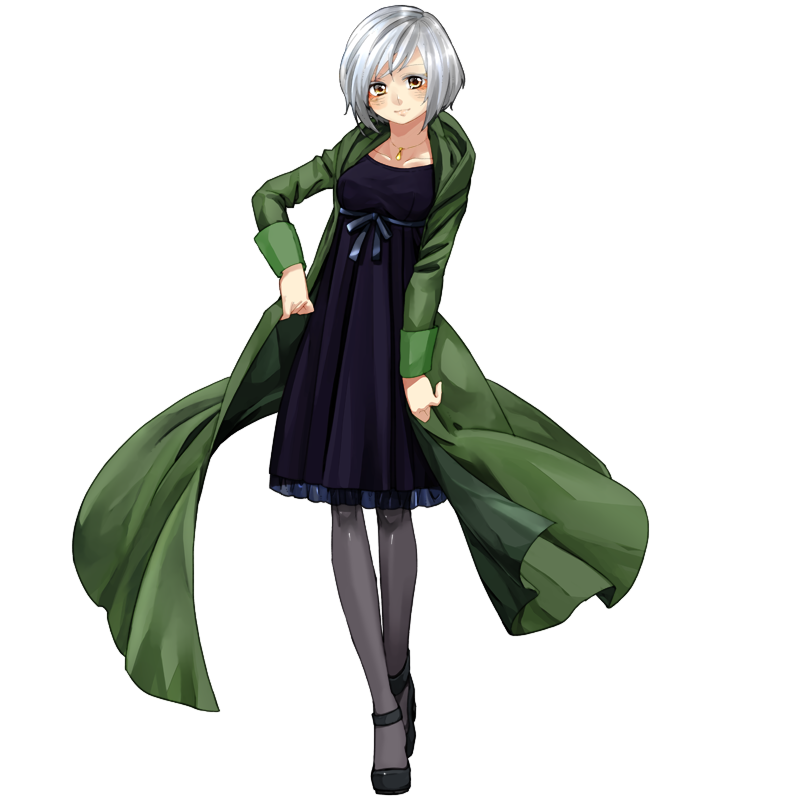 洋準正装とコート（フードつき）