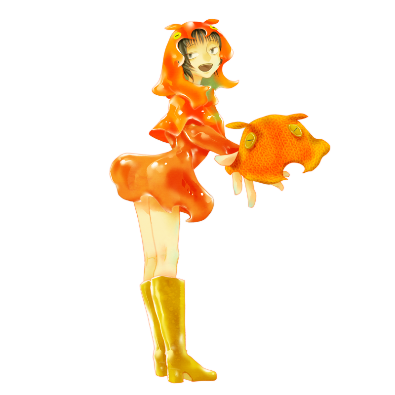 【ハロウィン】メンダコガール