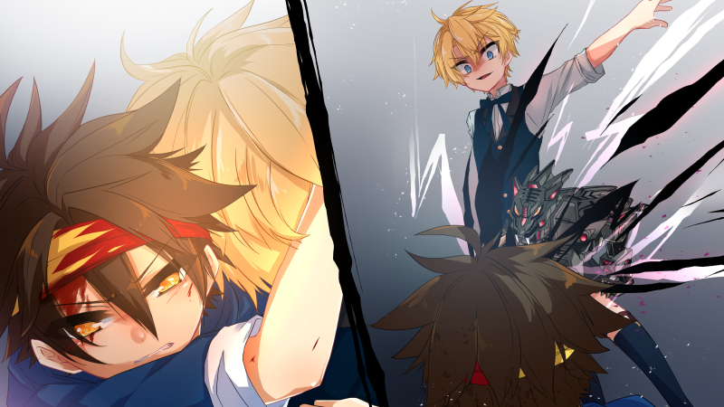 【闇堕ちIF】 携帯戦記カプセルギア ～ 君の心の光と闇 ～