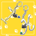 ハッピィチャームキーホルダー