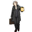 全身イラスト 【春スーツ】