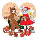 サンタ少女と赤鼻のトナカイ