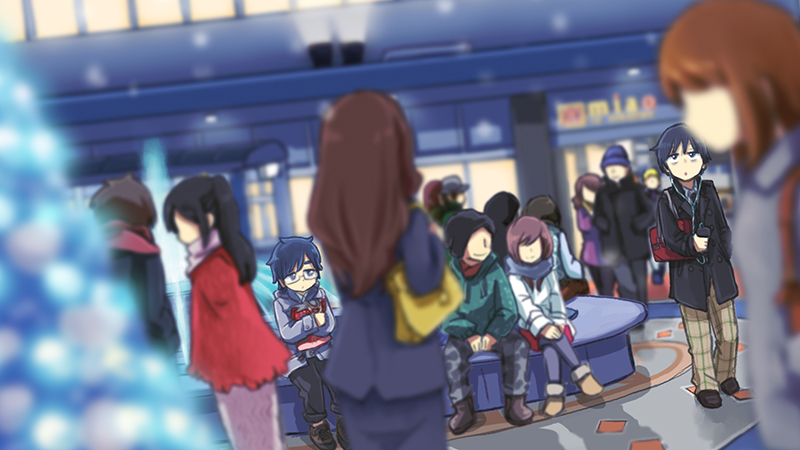 【クリスマス】彼（モブ）らにも雪は降る