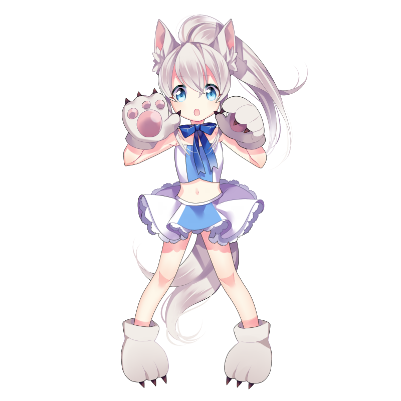 【ハロウィン】白狼の娘