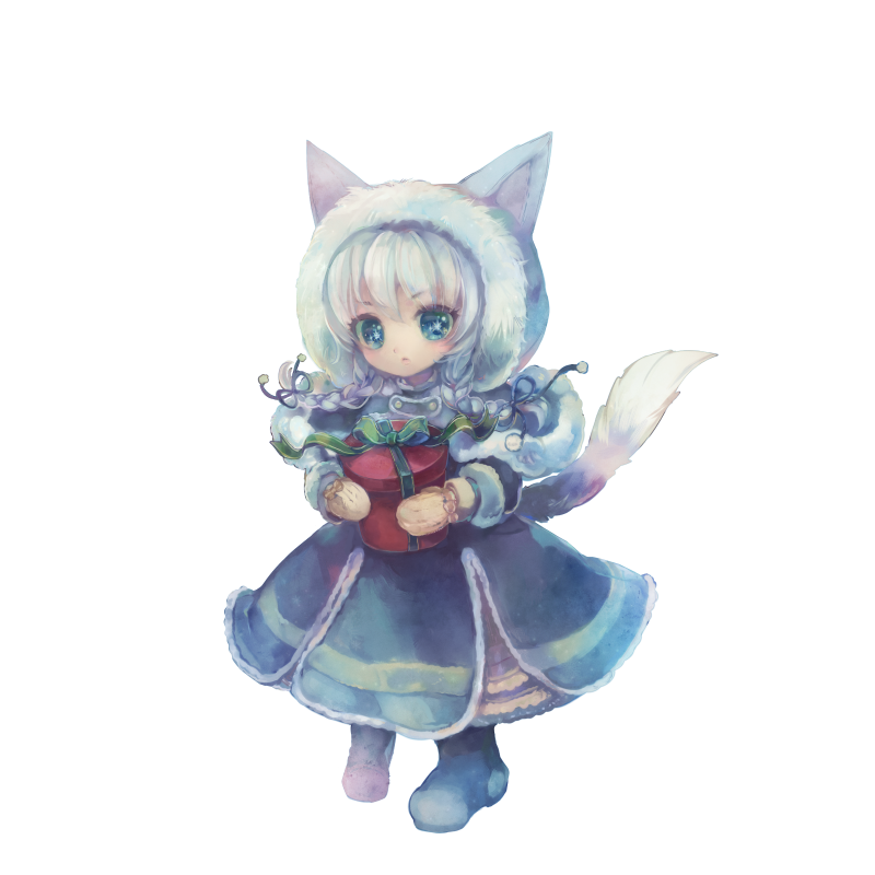 【クリスマス】雪狼の娘