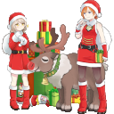 【クリスマス】Wミニスカサンタ