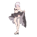 【夏の女体化水着】