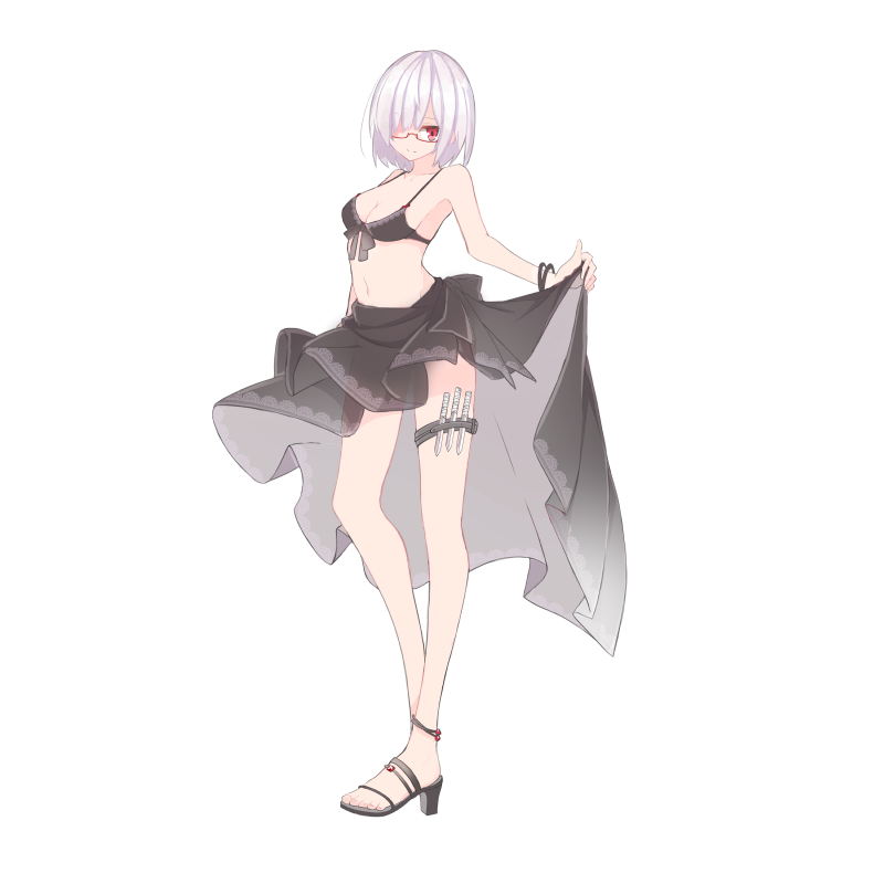 【夏の女体化水着】