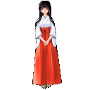 神楽舞の全身