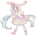 ＜拡大版＞うさみみパーカー