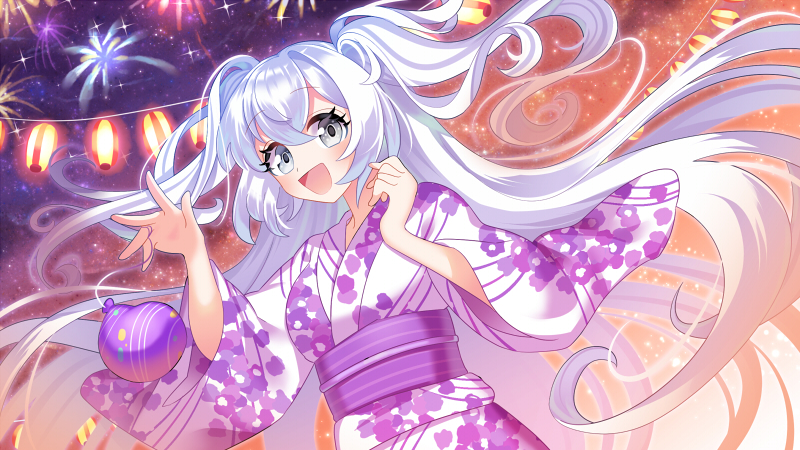 【花浴衣】スターチス