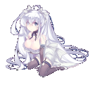 ＜拡大版＞【白】純白を纏って