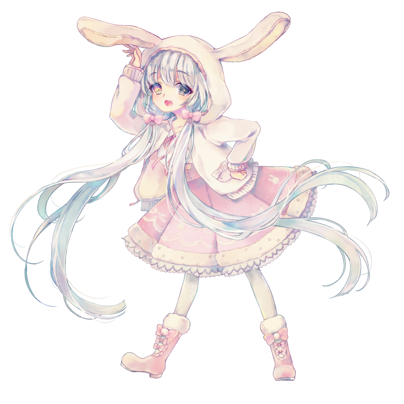 うさみみパーカー