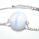 猫の目シーグラスのブレスレット