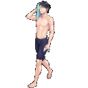 【夏の水泳授業中】