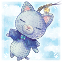 ねこのあみぐるみ（ケープver.）