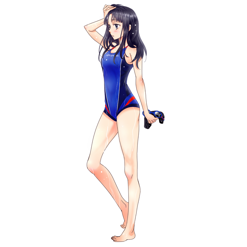 【水着】寝子高水泳部