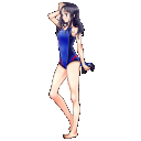 【水着】寝子高水泳部