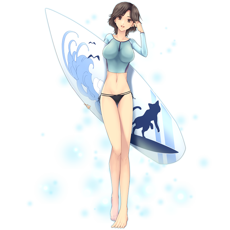 【夏のサーファーガール】