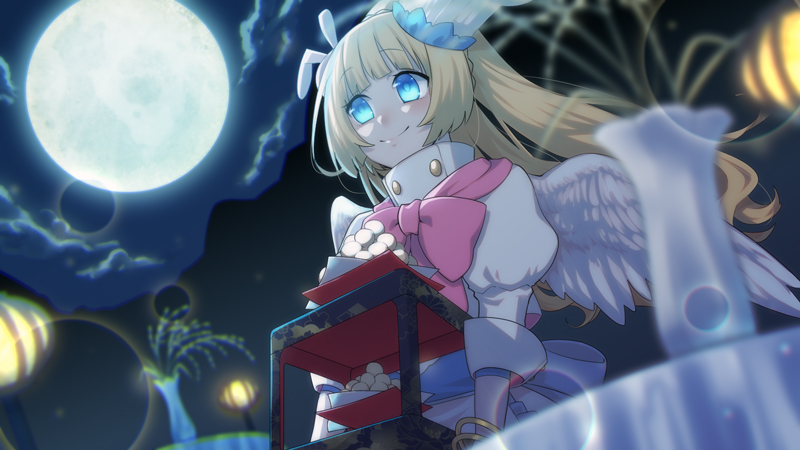 【秋】お月見準備中