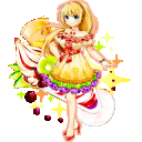 食べ物企画フルーツパフェ