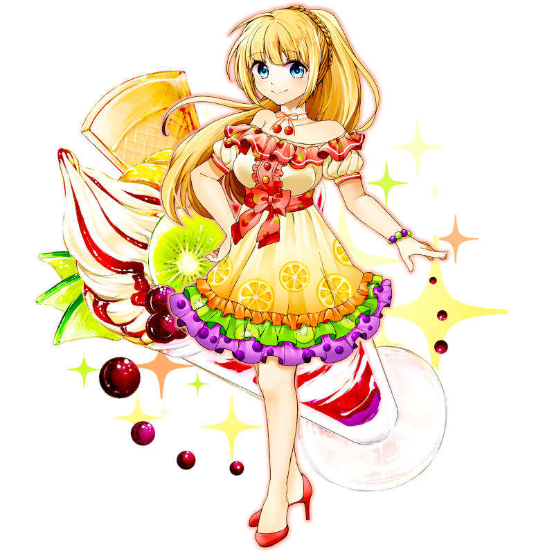 食べ物企画フルーツパフェ