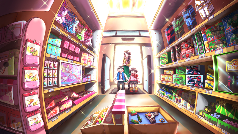 おもちゃ屋さんに行こう！