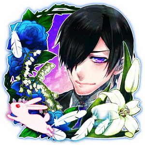 ＜拡大版＞【花囲い＋】キャラクターアイコン