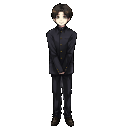 長田 孝明の全身イラスト