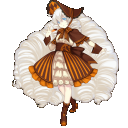 お嬢様全身「Orangette」